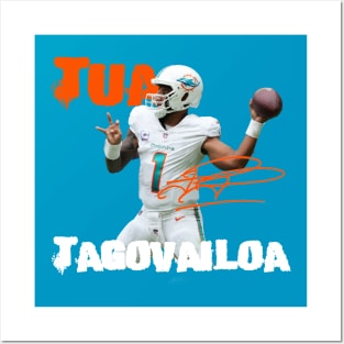 Tua Tagovailoa Posters and Art